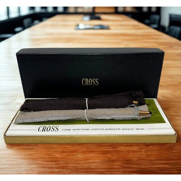 Cross Century 6601 12KT Gold Filled Pen & Pencil Set w/ Box & Sleeves - Picture 1 of 11